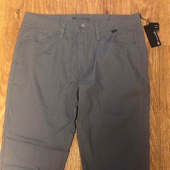 Travis Mathew The Trifecta Pant in Castlerock Gray Size 32x32 - Picture 5 of 10